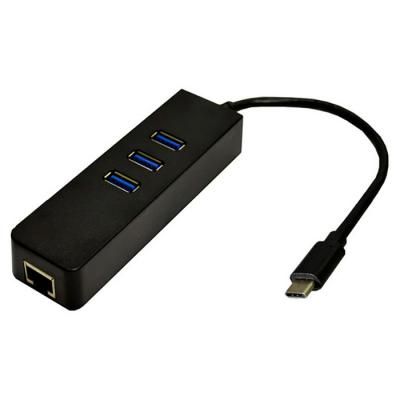 Переходник Dynamode USB 3.1 Type-C - RJ45 Gigabit Lan, 3*USB 3.0 (USB3.1-TypeC-RJ45-HUB3) (USB3.1-TypeC-RJ45-HUB3)