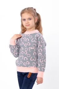 Светр для дівчинки Носи своє 122 Сірий (p-16518-191014)