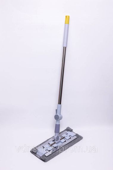 Плоска швабра для миття підлоги, стін та стелі універсальна швабра для прибирання Жовтий HP-35015-35Y