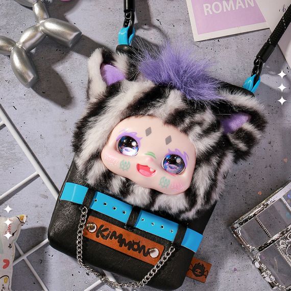 Крос-боди сумка Pop Top Kimmon 556114 застежка-магнит в виде лица | Зображення 7