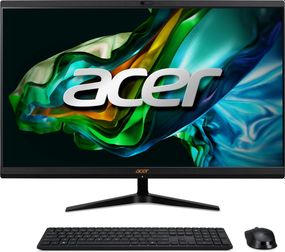 Персональний комп'ютер моноблок Acer Aspire C24-1800 23.8' FHD, Intel i3-1305U, 8GB, F512GB, UMA, WiFi, кл+м, без ОС, чорний (DQ.BLFME.00R)