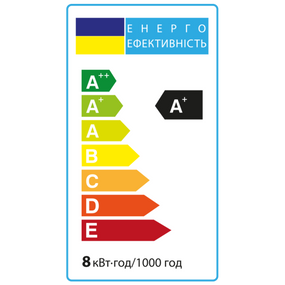 Світлодіодна лампа Vestum MR16 8W 4100K 220V GU10 1-VS-1508