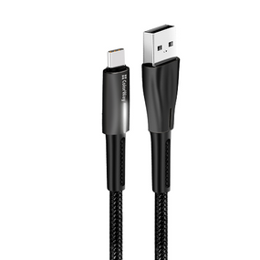 Кабель USB Type-C ColorWay CW-CBUC035-BK 2,4A 1м чорний