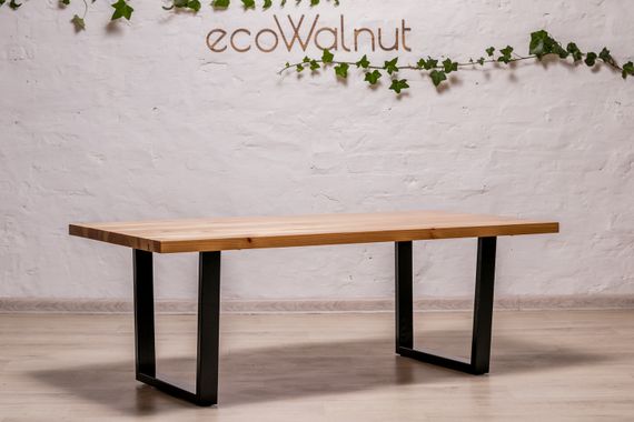 Сосновий кавовий столик EcoWalnut із прямокутними краями L | Зображення 3