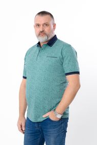 Футболка поло чоловіча (батал) Носи своє 3XL Мята (p-16543-191361)