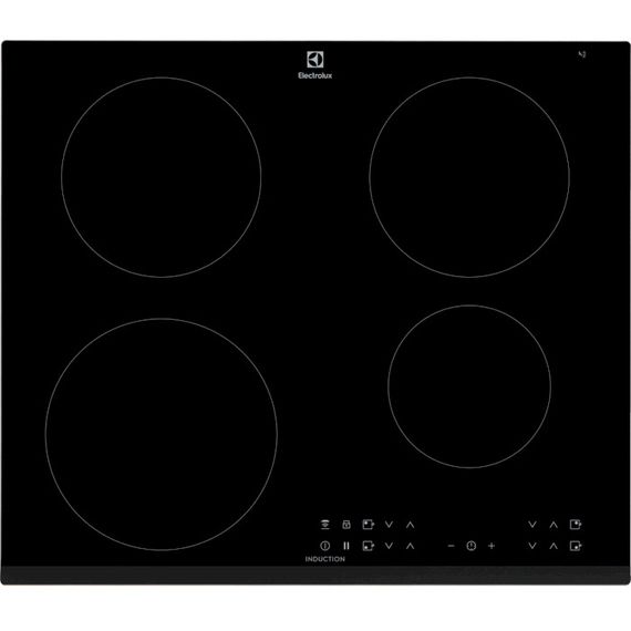 Варильна поверхня Electrolux індукційна, 60см, Hob2Hood, чорний (LIR60433)