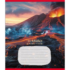 Зошит учнівський "Неймовірно красива природа" 024-560107L-4 в лінію, 24 аркуші