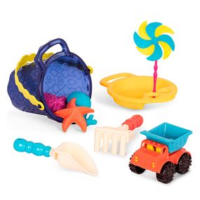 Игровой набор для песка и воды Морской 9 предметов