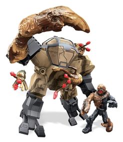 Конструктор Хало Зараження Управління Циклоп, 46 дет, Halo, Flood Infected Cyclops, Mega Bloks 143520