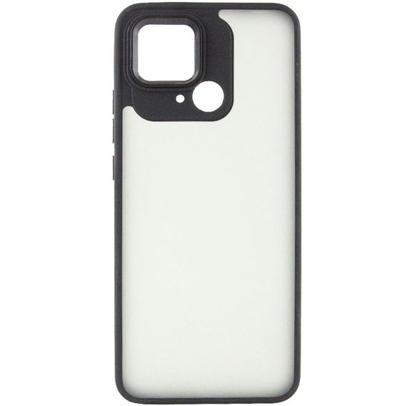 Чехол TPU+PC Lyon Frosted для Xiaomi Redmi 10C Black | Зображення 1