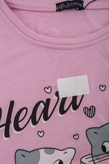 Пижама женская с принтом  -уценка, цвет сиреневый, 243R2032-F-U | Зображення 6