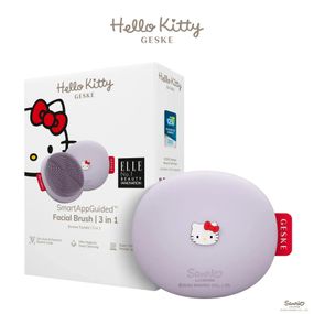 Щетка для лица GESKE Facial Brush 3в1 by Hello Kitty purple, Фиолетовый