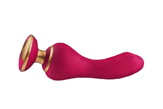 Вибратор для точки G Shunga Sanya Raspberry, гибкий ствол, Малиновый | Зображення 1