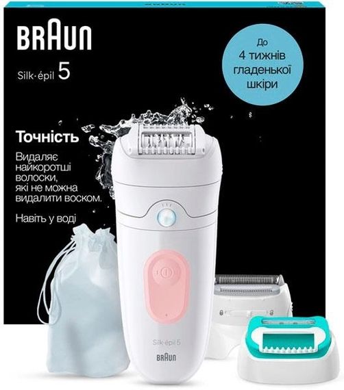 Эпилятор Braun Silk Epil 5 SE-5-050 белый | Зображення 2
