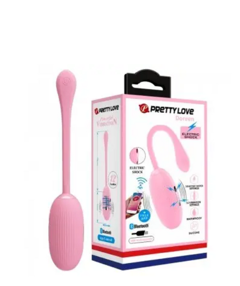 Віброяйце з електростимуляцією, кероване смартфоном Pretty Love Doreen sexstyle