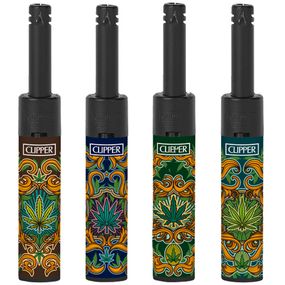 Зажигалка Клипер Lighters Коллекция "Clipper Tube Weed Shields"