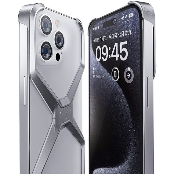 Чохол Bumper X для Apple iPhone 14 Pro (6.1") Titanium | Зображення 4