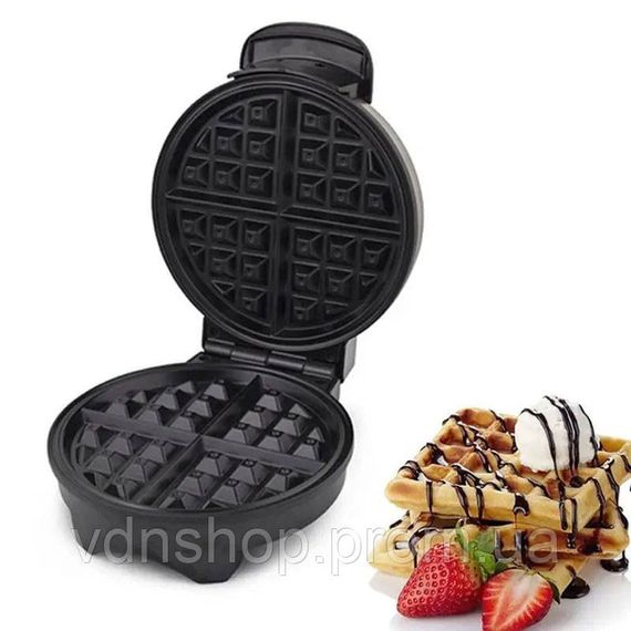 Вафельниця для рельєфних вафель Rainberg, Вафельниця з антипригарним покриттям для тонких вафель WI-88 | Зображення 9