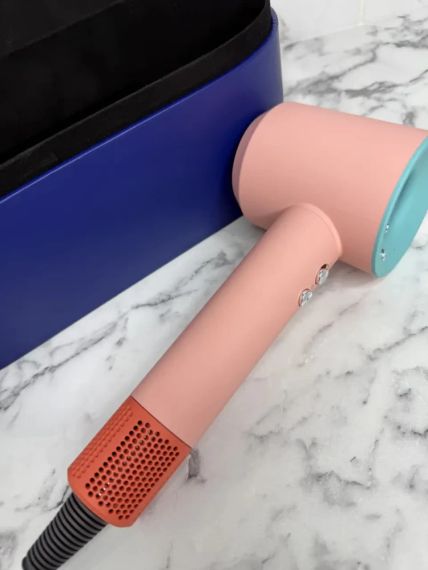 Super Hair Dryer фен с кейсом 1 насадка керамик Бірюзовий | Зображення 4