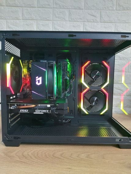 Ігровий ПК 1stPlayer BV6 Tower / Intel Core i5-8400 (6 ядер по 2.8 - 4.0 GHz) / 16 GB DDR4 / 256 GB SSD M.2 + 512 GB SSD / nVidia GeForce GTX 1660 Super, 6 GB GDDR6, 192-bit / 500W / Windows 11 Pro б/в | Зображення 3