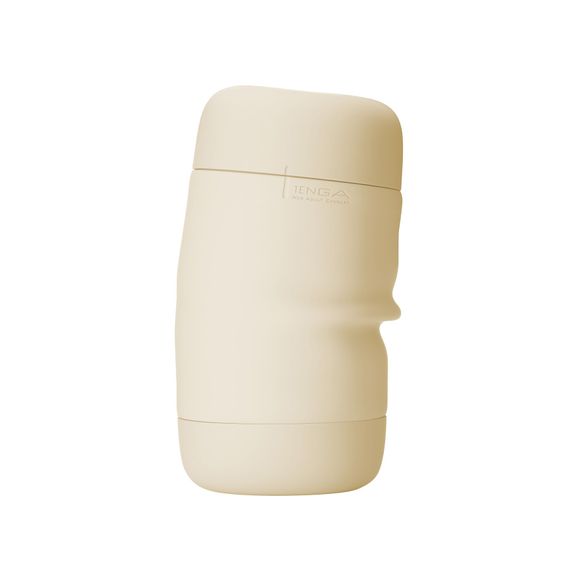 Мастурбатор TENGA PUFFY LATTE BROWN, ультрам’який матеріал, багаторазовий, наскрізний | Зображення 4
