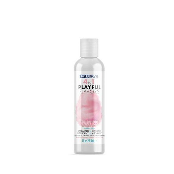 Розпродаж!!! Лубрикант на водній основі Swiss Navy 4 In 1 Cotton Candy 29,5 мл (термін 28.11.2026) Sex Aura