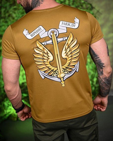 Тактична потоотводна футболка вірний кайот ПП7718 | Зображення 3