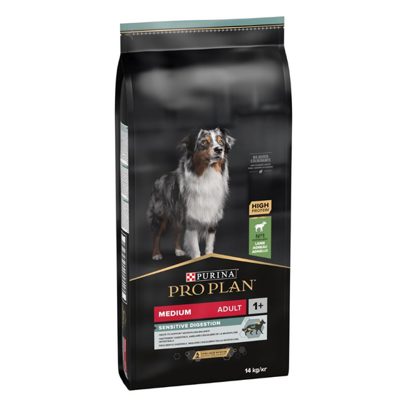 Сухий корм Purina ProPlan MediumSensitive для собак середніх порід з чутливим травленням з ягням 14кг | Зображення 3