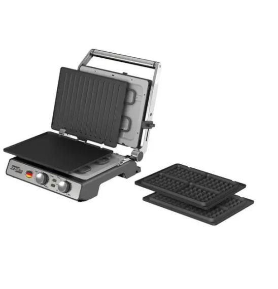 Контактный Гриль-вафельница 2в1 Zepline ZP-809 3500W | Зображення 4