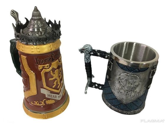 Подарочный набор Кружка Game Of Thrones House Lannister и Кружка King In The North... | Зображення 3