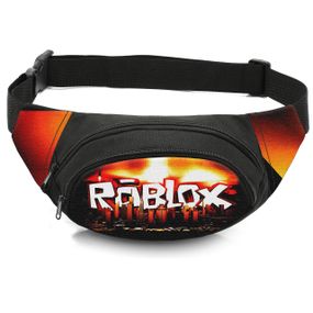 Сумка-бананка детская с принтом Roblox поясная сумка для мальчика (4421)