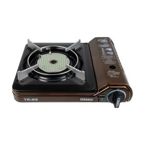 Портативна газова плита Tribe Ceramic T-HD-0004, brown (T-HD-0004-brown)