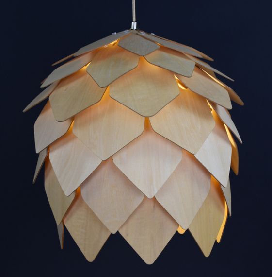 Люстра підвісна на 1 лампочку 27757 Латунь 45-180х40х40 см. | Зображення 2