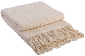 Плед Vladi 66906 Україна 170x210  Поліестер Білий