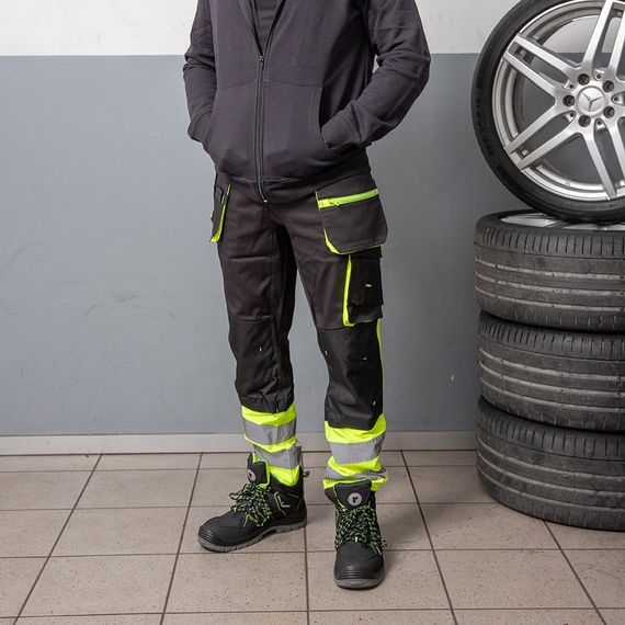 Штани робочі PROTECT, чорні, розмір M | Зображення 3