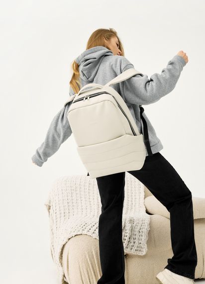 Жіночий рюкзак Sambag ZARD DART сірий 44 x 31 x 15 см (25523030) | Зображення 6