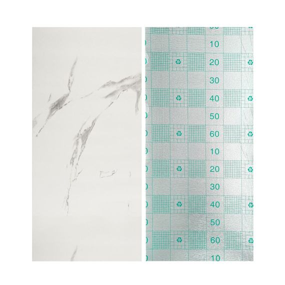 Шпалери на самоклейці 2800х500х1,5мм Білий мармур (D) SW-00001504 | Зображення 3