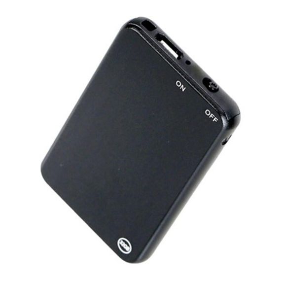 Диктофон-брелок міні Nectronix V15 з активацією голосом 30 годин запису 8 Гб Чорний