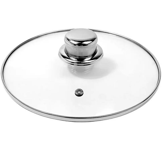 Кастрюля с крышкой Kamille KM-5403 8.5 л 24 см серебристая | Зображення 3