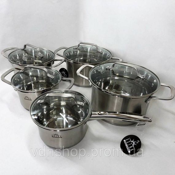 Набір каструль вищої якості, Набір посуду для електричних плит каструль для плит VQ-64 | Зображення 7