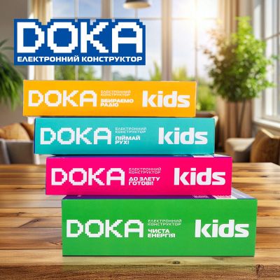 Конструктор DOKA электронный Собираем радио (D70703) | Зображення 5