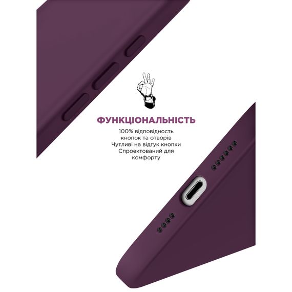 Чохол до мобільного телефона Armorstandart ICON2 MagSafe Apple iPhone 16 Plum (ARM81312) | Зображення 3