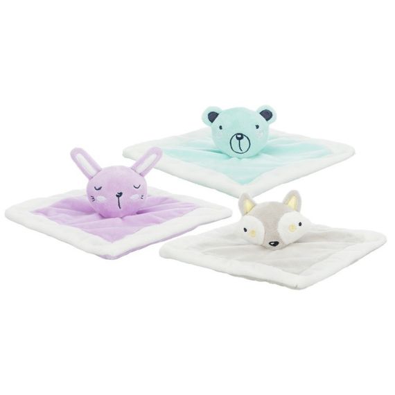 Іграшка Trixie Junior Snuggler для цуценят Тваринки для обіймів плюш 20х20 см