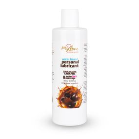 2в1 лубрикант та масажний гель - MyLove Aroma Series Intim&Massage Chocolate Caramel, 300 мл Sex Aura