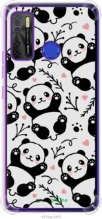 Чохол на Tecno Spark 5 Pro KD7 Панди "4318sp-2445-2448"