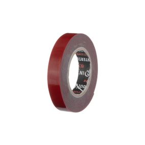 Стрічка клейка двостороння AUTO FIX 2 м, 12*1 мм, сіра, спінений акрил, STORM INTERTOOL KT-0828