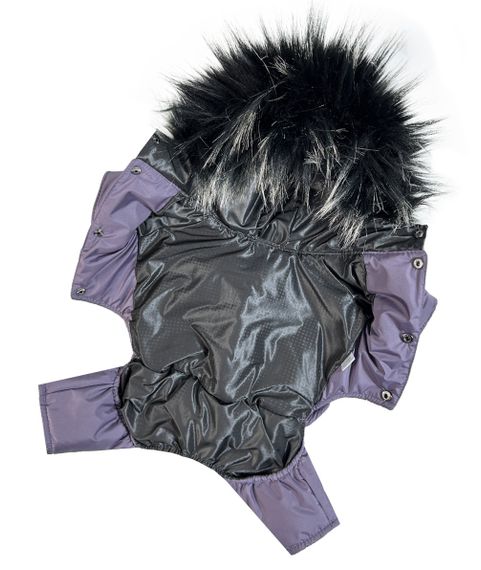 Зимовий комбінезон з світловідбиваючої тканини ажур A-79 | Зображення 4