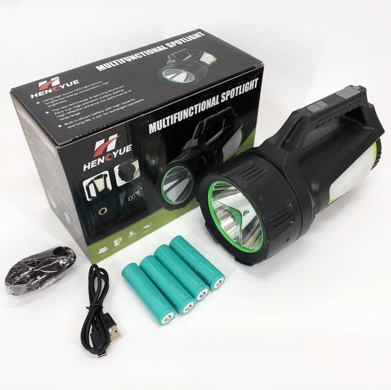 Фонарь кемпинговый светодиодный T100A-10W+2COB, Аккумуляторная кемпинговая лампа светильник, RV-685 лампа фонарь | Зображення 6