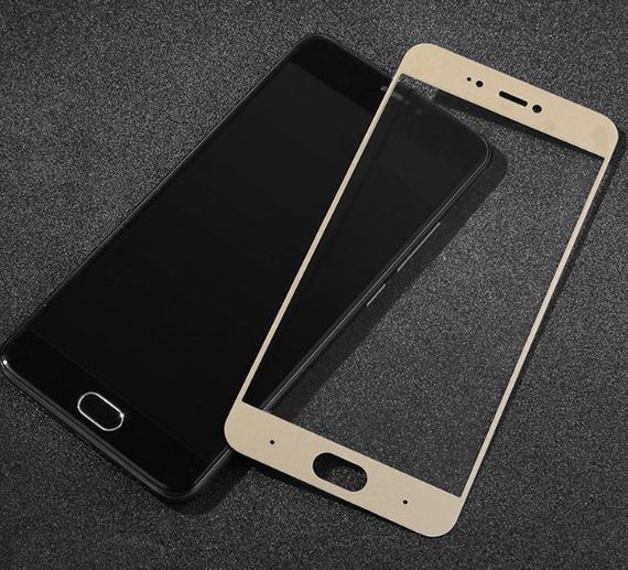 Full Cover защитное стекло для Xiaomi Mi5s - Gold | Зображення 1