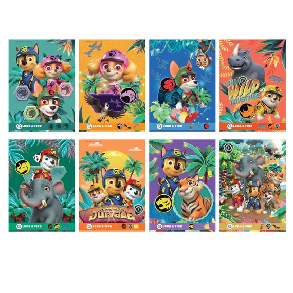 Водні розмальовки "Джунглі. Щенячий патруль" 200630, 8 сторінок | Зображення 3